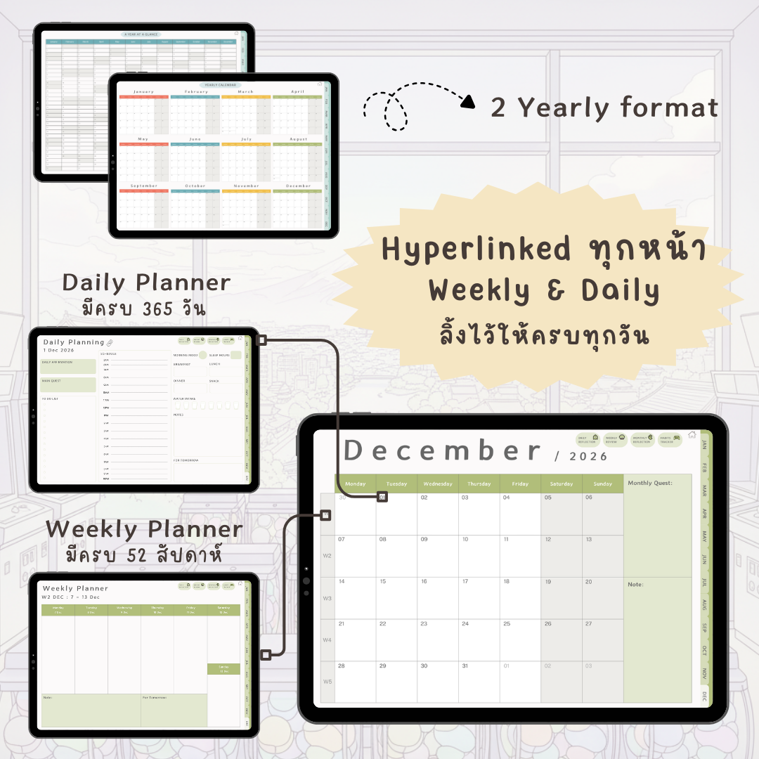 *New* Life Gamify Planner 2026 by Paknapin