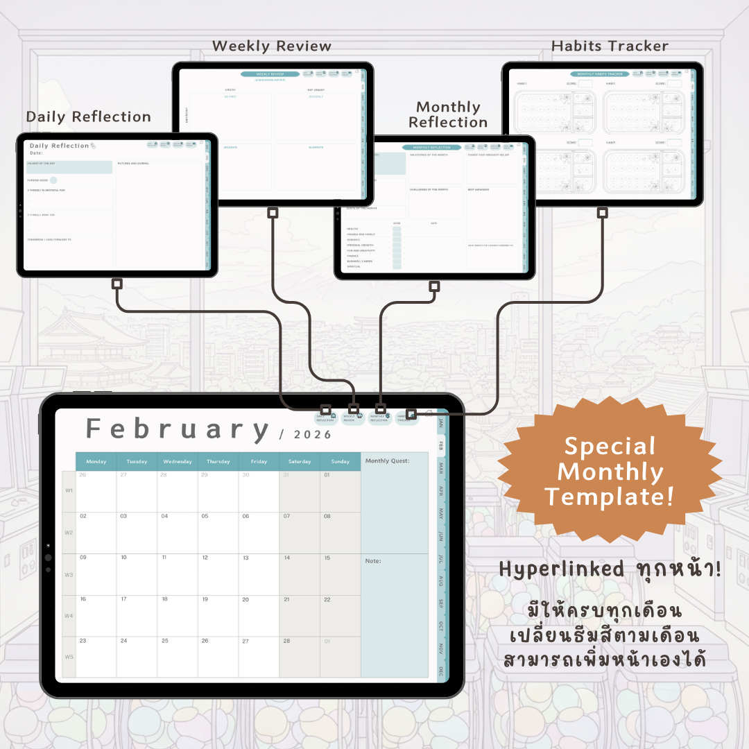 *New* Life Gamify Planner 2026 by Paknapin